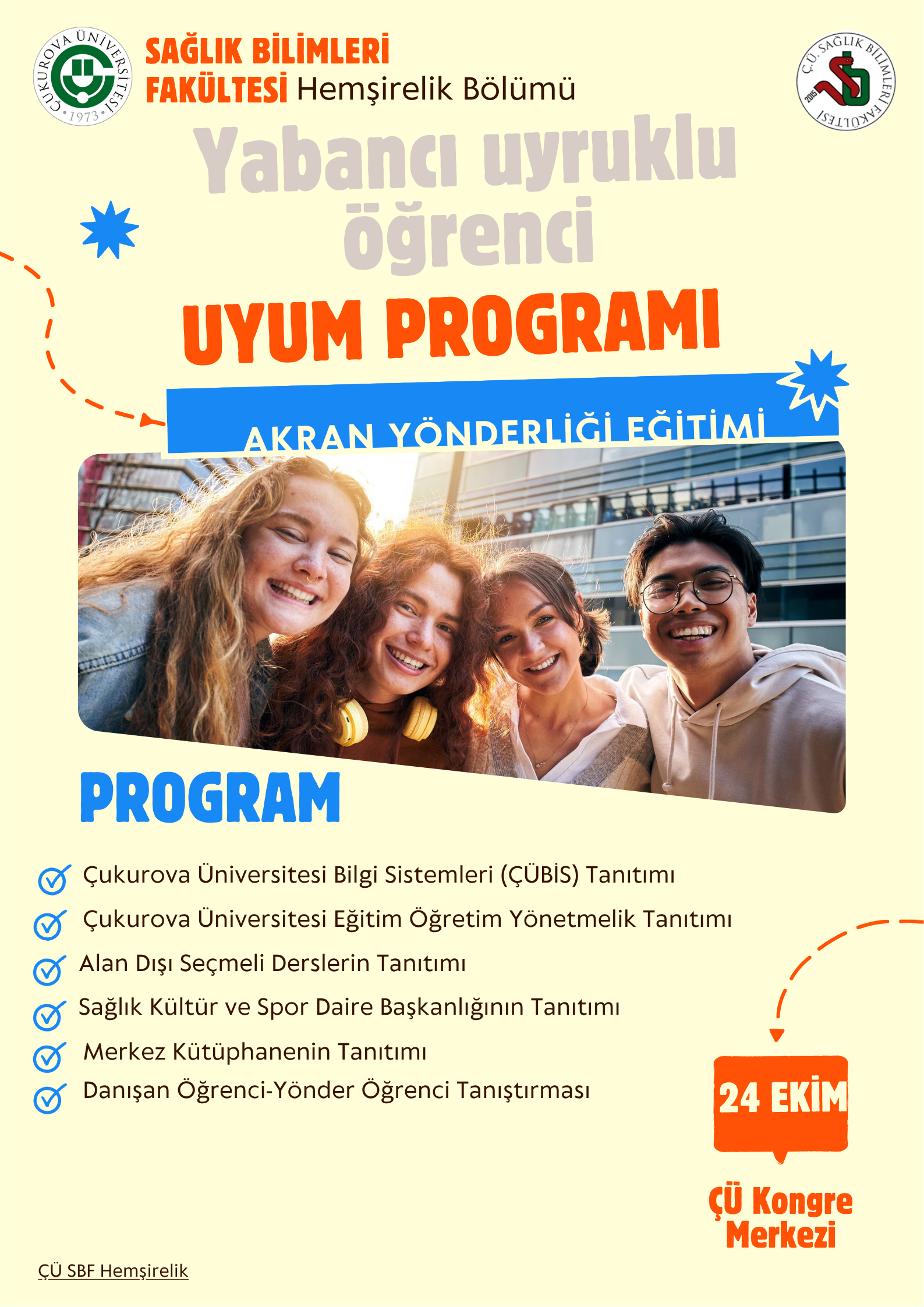 Yabancı Uyruklu Öğrenci Uyum Programı
